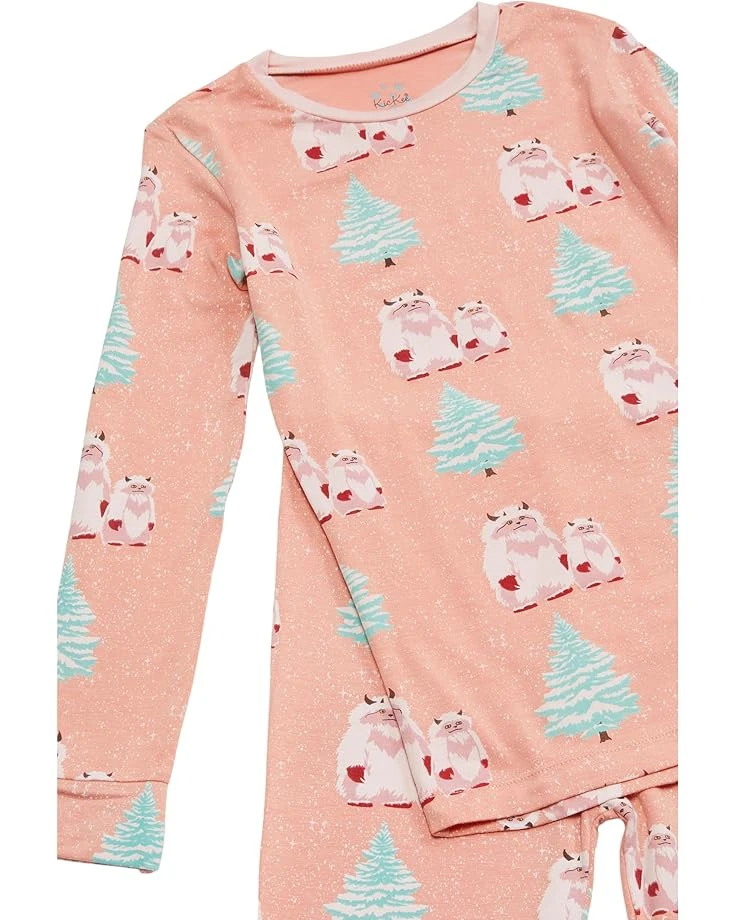 Kickee Pants Kids Print Long Sleeve Pajama Set (Big Kid) | Sleepwear 4 Kickee Pants Kids Print Long Sleeve Pajama Set (Big Kid) | Sleepwear - Image 2