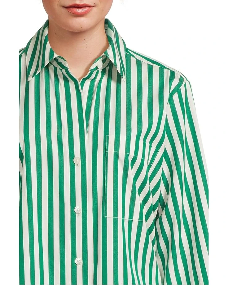 Madewell Y-Neck Shirt With Adjustable Sleeve | Shirts & Tops 6 Madewell Y-Neck Shirt With Adjustable Sleeve | Shirts & Tops - Image 4