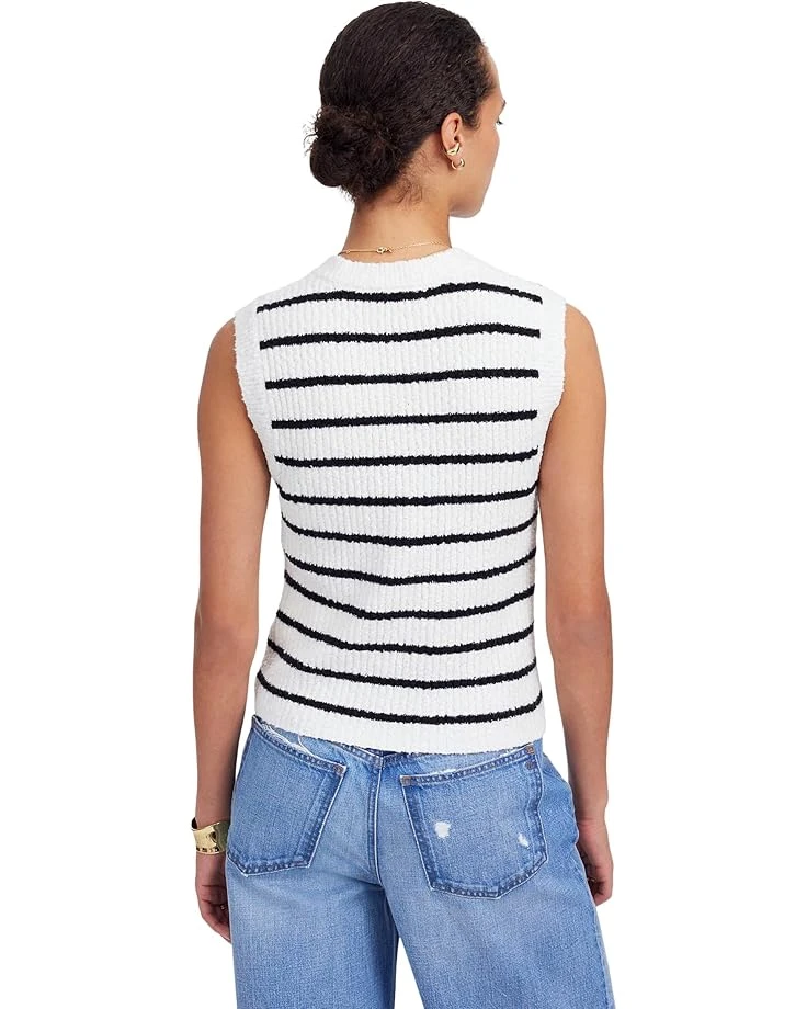 Madewell Stripe Seneca Cotton Boucle Tank | Sweaters 4 Madewell Stripe Seneca Cotton Boucle Tank | Sweaters - Image 2