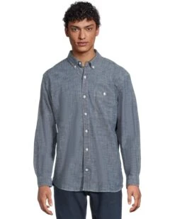 L.L.Bean Comfort Stretch Chambray Shirt, Traditional Untucked Fit, Long-Sleeve | Shirts & Tops -Daily Wear Shop 812oMukSR9L. AC SR736920