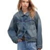 Madewell Relaxed Cropped Denim Jacket In Billings | Coats & Outerwear -Daily Wear Shop 814BmBkKwOL. AC SR736920