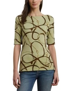 Lauren Ralph Lauren Petite Judy Mid Sleeve T-Shirt | Shirts & Tops 9 Lauren Ralph Lauren Petite Judy Mid Sleeve T-Shirt | Shirts & Tops -Daily Wear Shop 814groivvBL. AC SR736920