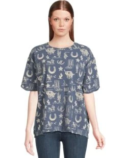 Free People Painted Floral Tee | Shirts & Tops