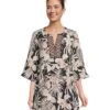 Tommy Bahama Stamped Lucia Blooms Tunic Dress | Swimwear -Daily Wear Shop 815zP82v0UL. AC SR736920