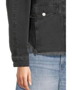 AllSaints Hettie Stud Shacket | Coats & Outerwear -Daily Wear Shop 816KBhrBfgL. AC SR736920