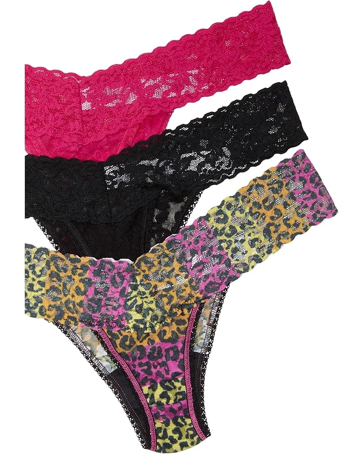 Hanky Panky Signature Lace Low Rise Thong 3-Pack | Underwear & Intimates 4 Hanky Panky Signature Lace Low Rise Thong 3-Pack | Underwear & Intimates - Image 2