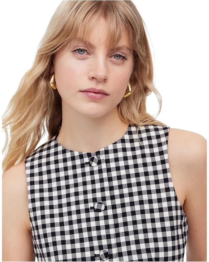 Madewell Bayley Vest - Gingham Suiting | Coats & Outerwear 6 Madewell Bayley Vest - Gingham Suiting | Coats & Outerwear - Image 4
