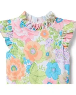 Janie and Jack Ruffle Neck One-Piece Swim (toddler/Little Kid/Big Kid) | Swimwear -Daily Wear Shop 818gRQSN7DL. AC SR736920