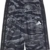 adidas Kids AOP Tiger Camo Shorts (Big Kids)