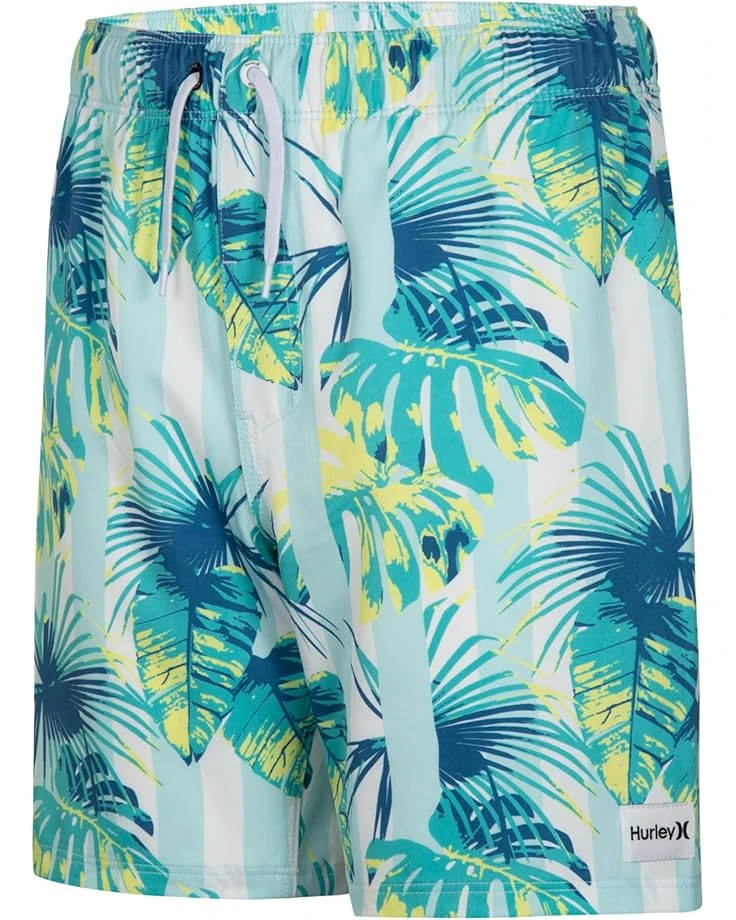 Hurley Kids Cabana Stripe Pull On Swim Trunk (Big Kid) | Swimwear 3 Hurley Kids Cabana Stripe Pull On Swim Trunk (Big Kid) | Swimwear