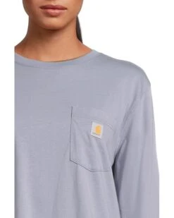 Carhartt TENCEL™ Fiber Series Loose Fit Long-Sleeve Pocket T-Shirt | Shirts & Tops -Daily Wear Shop 81AGCBvC99L. AC SR736920