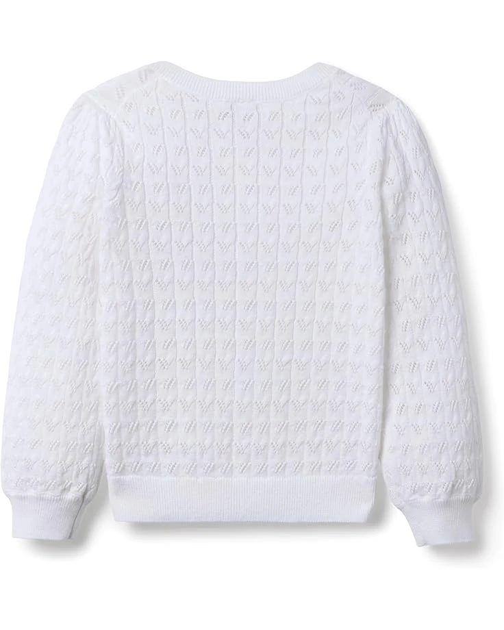 Janie and Jack Pointelle Cardigan (toddler/Little Kid/Big Kid) | Sweaters 4 Janie and Jack Pointelle Cardigan (toddler/Little Kid/Big Kid) | Sweaters - Image 2