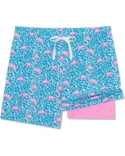 Chubbies The Domingos Are For Flamingos 5.5" (Lined Classic Swim Trunk) | Swimwear