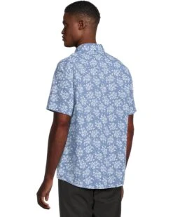 Johnston & Murphy Short Sleeve Rose Print Linen Shirt | Shirts & Tops -Daily Wear Shop 81Dqaykaz8L. AC SR736920