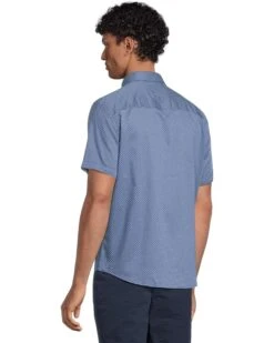 Johnston & Murphy Short Sleeve Swirl Print Shirt | Shirts & Tops -Daily Wear Shop 81EinyMzIGL. AC SR736920