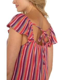 Liverpool Los Angeles Flutter Sleeve Woven Top With Ties | Shirts & Tops 8 Liverpool Los Angeles Flutter Sleeve Woven Top With Ties | Shirts & Tops -Daily Wear Shop 81HAf917BL. AC SR736920