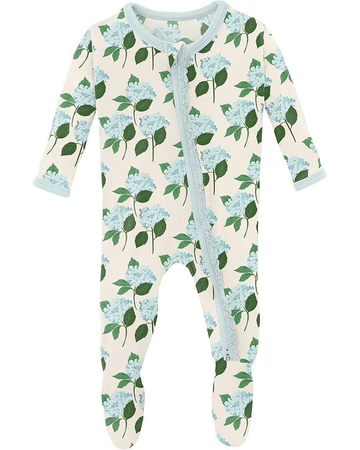 Kickee Pants Kids Print Muffin Ruffle Footie with 2 Way Zipper (Infant) | Sleepwear 5 Kickee Pants Kids Print Muffin Ruffle Footie with 2 Way Zipper (Infant) | Sleepwear - Image 3