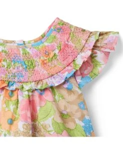 Janie and Jack Floral Smock Neck Top (toddler/Little Kid/Big Kid) | Dresses -Daily Wear Shop 81JCTFaVSJL. AC SR736920