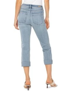 Liverpool Los Angeles Charlie Crop Wide Rolled Cuff Jean 24in Inseam | Jeans -Daily Wear Shop 81KvJNlrqJL. AC SR736920