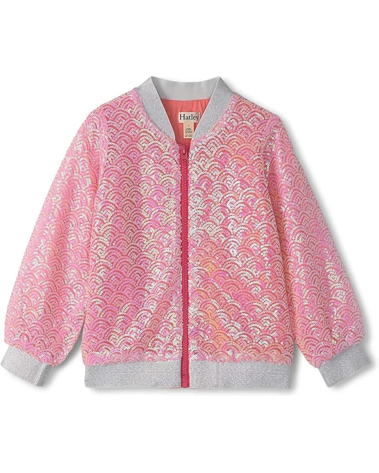 Hatley Kids Sequins Bomber Jacket (Toddler/Little Kid/Big Kid) | Coats & Outerwear 5 Hatley Kids Sequins Bomber Jacket (Toddler/Little Kid/Big Kid) | Coats & Outerwear - Image 3