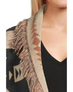 Pendleton Graphic Fringe Cardigan | Sweaters -Daily Wear Shop 81LJl 4jGeL. AC SR736920