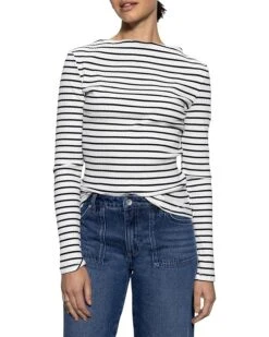 Sanctuary Long Sleeve Boatneck T-shirt | Shirts & Tops -Daily Wear Shop 81M Ll5CRAL. AC SR736920