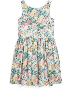 Polo Ralph Lauren Kids Floral Cotton Dress (Big Kid) | Dresses 5 Polo Ralph Lauren Kids Floral Cotton Dress (Big Kid) | Dresses -Daily Wear Shop 81MBFoKYWJL. AC SR736920