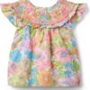 Janie and Jack Floral Smock Neck Top (toddler/Little Kid/Big Kid) | Dresses
