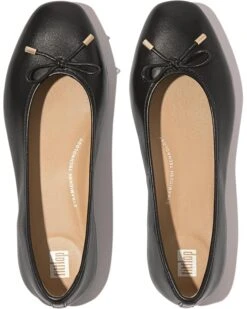 FitFlop Delicato Bow Soft Leather Ballerinas | Flats -Daily Wear Shop 81NxWuzxUNL. AC SR736920