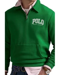 Polo Ralph Lauren Logo Fleece Collared Sweatshirt | Hoodies & Sweatshirts -Daily Wear Shop 81OZ8qNYQtL. AC SR736920