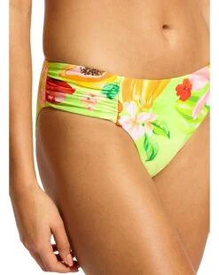 Seafolly Tropique Ruched Side Retro Pants | Swimwear -Daily Wear Shop 81PXISKI1mL. AC SR736920