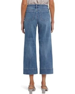 NYDJ Petite Teresa Wide Leg Ankle Jeans in Majorca Bay -Daily Wear Shop 81RWqnzBXxL. AC SR736920 1