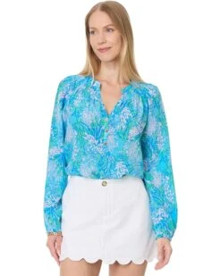 Lilly Pulitzer Elsa Top | Shirts & Tops -Daily Wear Shop 81RZTYCfujL. AC SR736920