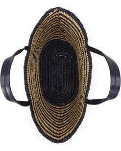 Lauren Ralph Lauren Striped Straw Large Brie Tote Bag | Handbags -Daily Wear Shop 81TVXIi6ksL. AC SR736920