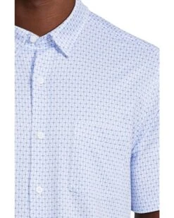 Johnston & Murphy Short Sleeve XC Flex Birdseye Flower Print Button Front Shirt | Shirts & Tops -Daily Wear Shop 81Ta8RL7GAL. AC SR736920