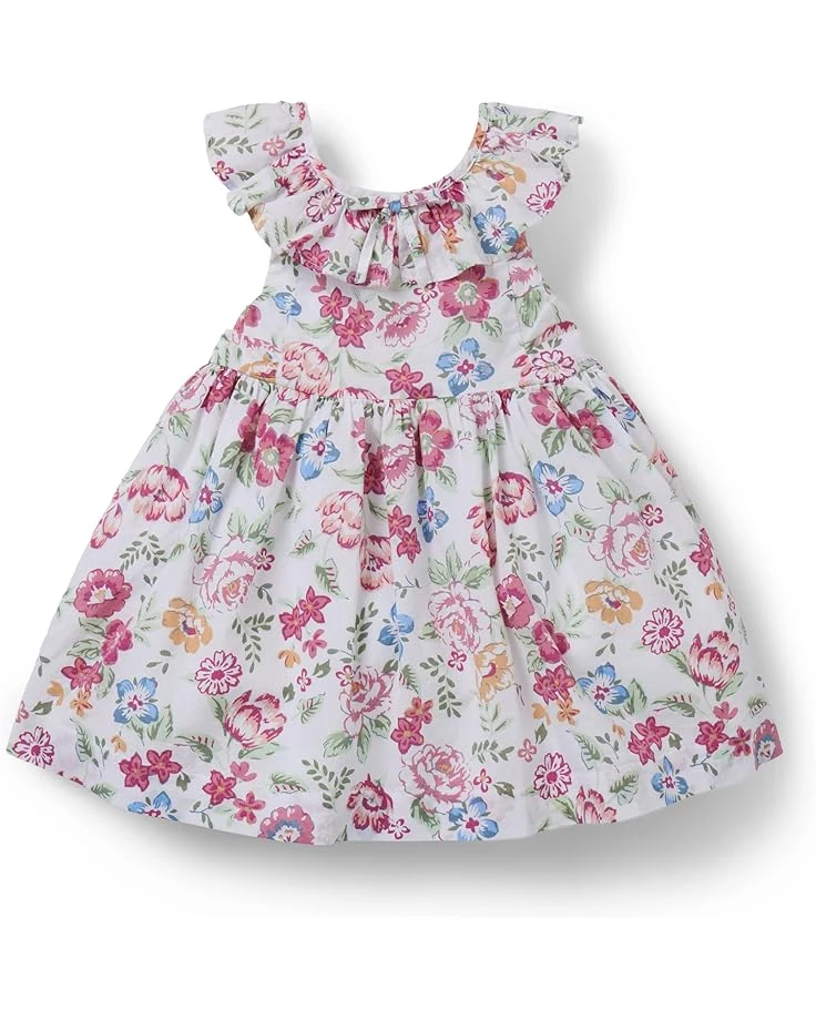 Janie and Jack Floral Ruffle Collar Dress (infant) | Dresses 3 Janie and Jack Floral Ruffle Collar Dress (infant) | Dresses