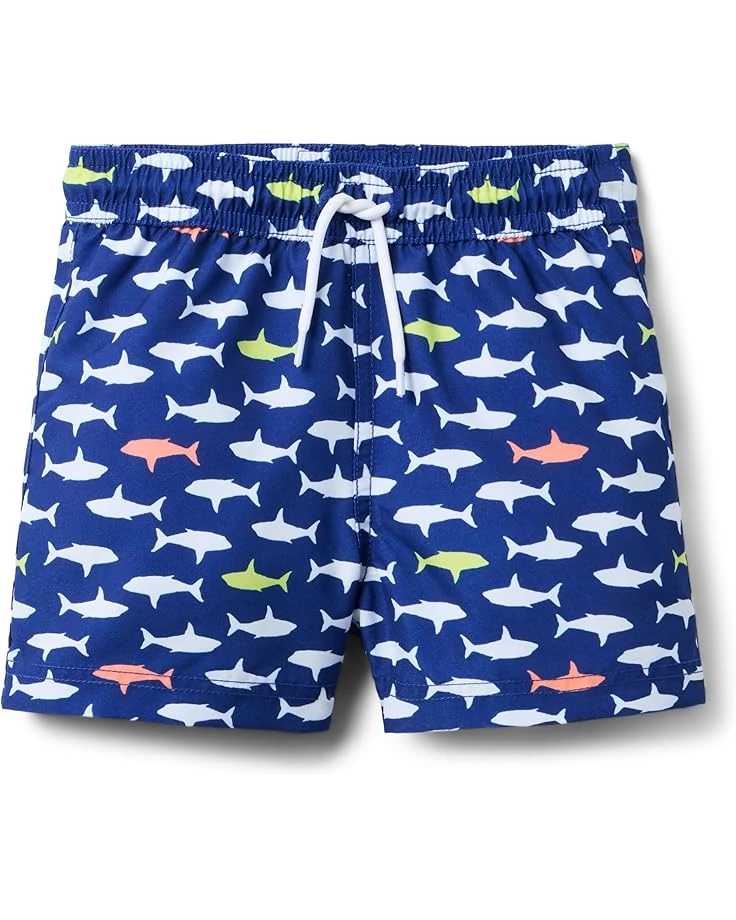 Janie and Jack Printed Swim Trunk (toddler/Little Kid/Big Kid) | Swimwear 3 Janie and Jack Printed Swim Trunk (toddler/Little Kid/Big Kid) | Swimwear