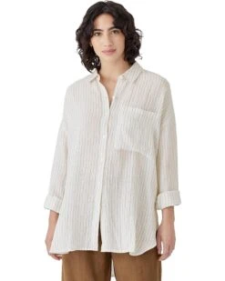 Eileen Fisher Classic Collar Long Shirt | Shirts & Tops -Daily Wear Shop 81Tm0gE7Q0L. AC SR736920