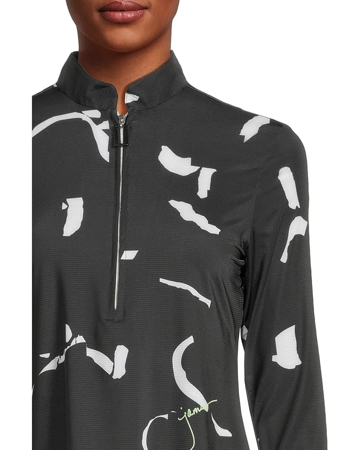 Jamie Sadock Sunsense Andalouse Print Long Sleeve 1/4 Zip Sun Protection Top | Shirts & Tops 6 Jamie Sadock Sunsense Andalouse Print Long Sleeve 1/4 Zip Sun Protection Top | Shirts & Tops - Image 4