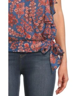 Liverpool Los Angeles Short Sleeve Ruffle Sleeve Draped Front Woven Blouse | Shirts & Tops 10 Liverpool Los Angeles Short Sleeve Ruffle Sleeve Draped Front Woven Blouse | Shirts & Tops -Daily Wear Shop 81fHSEGwb4L. AC SR736920