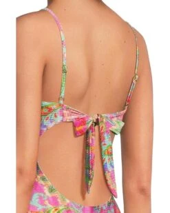 BECCA Polynesia Tatum Textured Ring Cut Out One Piece | Swimwear -Daily Wear Shop 81gVLFNX5lL. AC SR736920