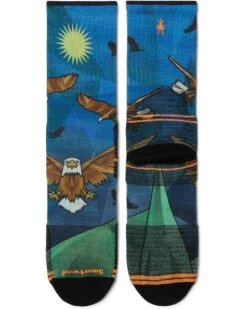 Smartwool Hike Targeted Cushion Eagle Print Crew Socks -Daily Wear Shop 81i8gCAPzLL. AC SR736920