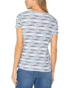 Liverpool Los Angeles Short Sleeve Scoop Neck Knit Top With Miter Front | Shirts & Tops 6 Liverpool Los Angeles Short Sleeve Scoop Neck Knit Top With Miter Front | Shirts & Tops -Daily Wear Shop 81isAzNdnXL. AC SR736920