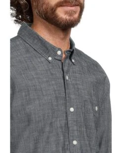 L.L.Bean Comfort Stretch Chambray Shirt, Traditional Untucked Fit, Long-Sleeve | Shirts & Tops -Daily Wear Shop 81jMx5AgguL. AC SR736920