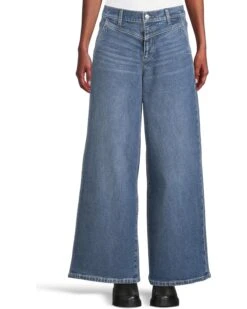 Paige Cameron Wide Leg 31 w/ Front Yoke And Trouser Pockets in Katerina | Jeans