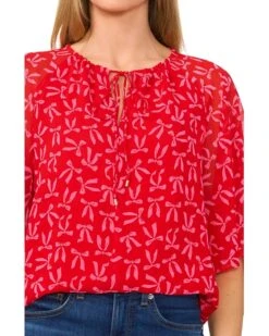 CeCe Tie Neck Raglan Sleeve Top | Shirts & Tops -Daily Wear Shop 81kg9H6YjxL. AC SR736920