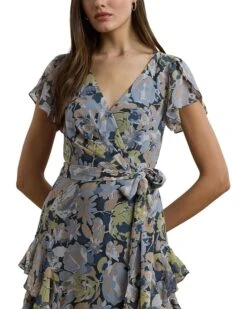 Lauren Ralph Lauren Kimbinell-Short Sleeve-Gown | Dresses -Daily Wear Shop 81ky3E6cqzL. AC SR736920