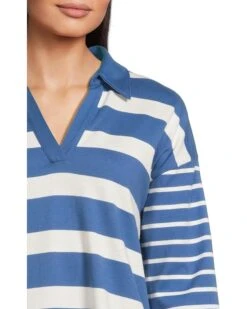L.L.Bean Heritage Mariner Split-Neck Polo Blocked Stripe | Shirts & Tops -Daily Wear Shop 81lrpRx62sL. AC SR736920
