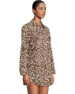Tommy Bahama Leopard Boyfriend Shirt | Swimwear -Daily Wear Shop 81mftRJyq8L. AC SR736920