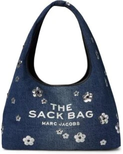Marc Jacobs The Sequin Daisy Denim Sack Bag | Handbags
